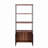 Walnut & Sandy Black Finish Bookshelf