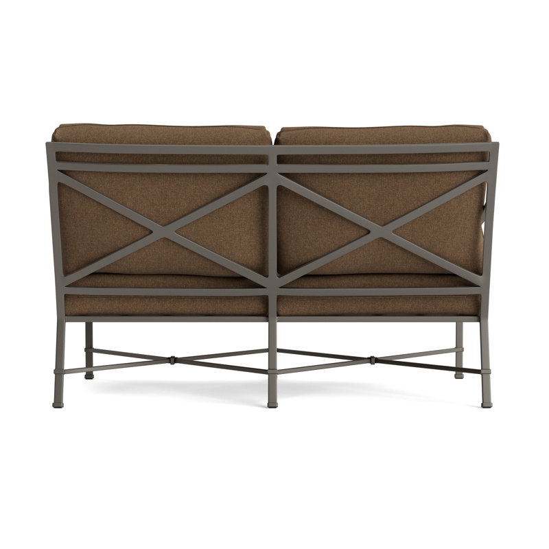 Venetian Outdoor 2 - Seat Loveseat, Fusion Moccasian, Mica