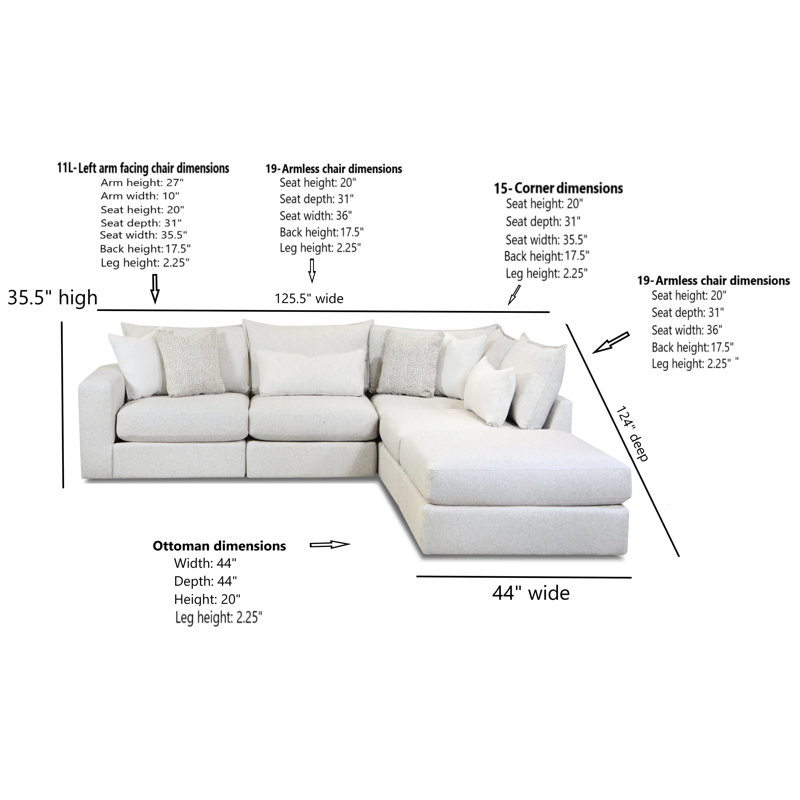 Chaise sans accoudoirs en coton Sofley Hogan