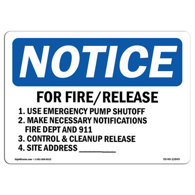 Notice Sign