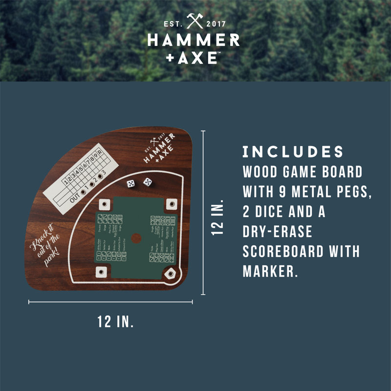 Hammer And Axe 2 Player Wood Go