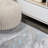 Swirl Marbled Abstract Gray/Turquoise Rug-1586878332