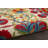 Eaglin Floral Ivory/Red/Green Indoor / Outdoor Area Rug-853123081