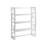 Barrington Wheaton Metal Etagere Bookcase