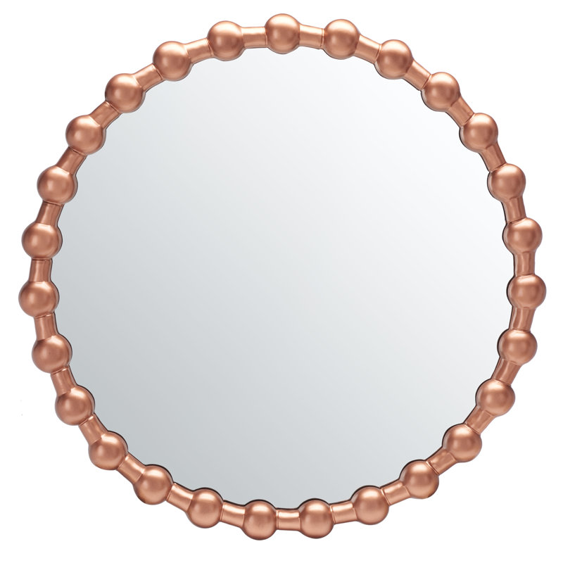 Ivins Metal Flat Wall Mirror