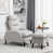 Velours gris clair est en rupture de stock