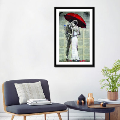 Rainy Moon par Loui Jover - impression d'art graphique