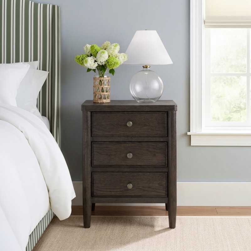 Shay 3-Drawer Nightstand