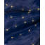Pre-Lit Large Navy Christmas Bow Lights, 150cm-2011025735