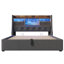 Upholstered Ottoman Storage Bed-1806520915