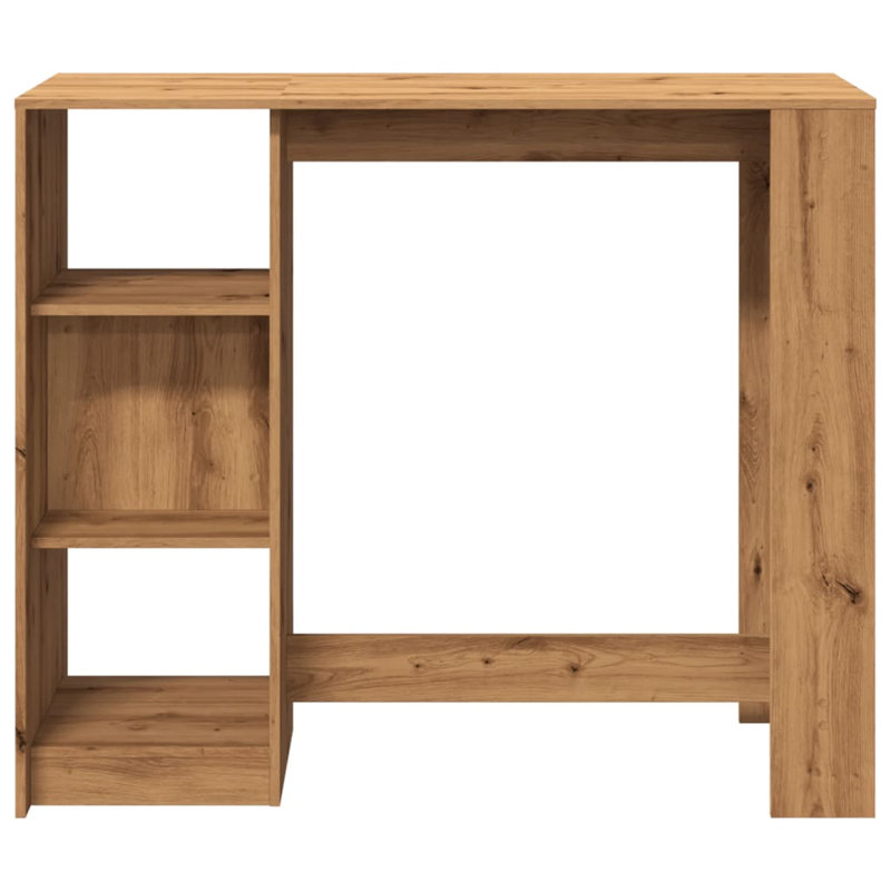 Stamenka Dining Table, Brown, white and pink