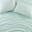 Lit simple TG de 3 - 100% molleton, confortable et doux, boulochage, lavable à la machine, draps plats et ajustés, 1 taie d'oreiller PC Ultra Locale, drap,