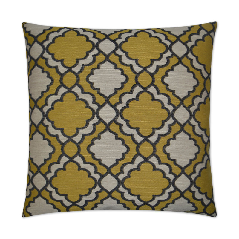 Taylor Pillow Cover & Insert, Gold, Square 20"