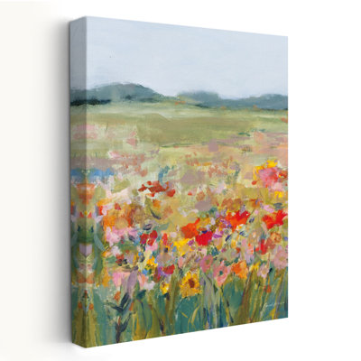 Champ de fleurs sauvages - champs, fleurs, fleurs, herbes