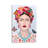 Frida Kahlo And Butterflies by Sally B - Wrapped Canvas Gallery-Wrapped Canvas Giclée-819004730