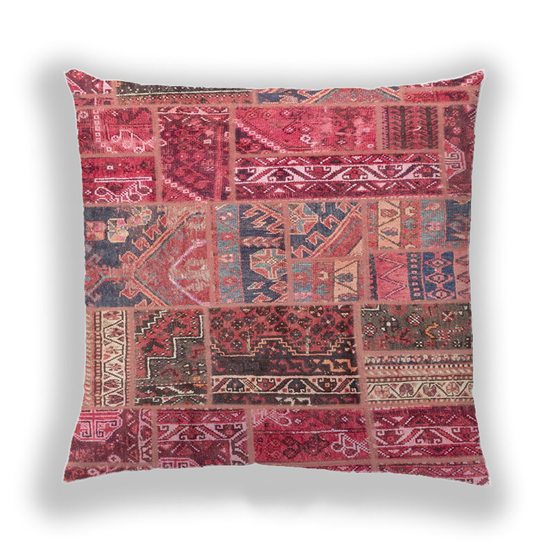 Coussin Abstract, Microsuède