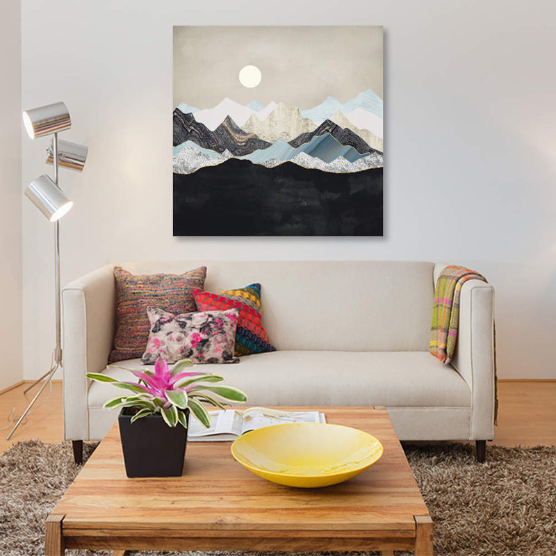 Silent Dusk by SpaceFrog Designs - Wrapped Canvas Giclee Art Print, 45.72 cm H x 45.72 cm W x 1.91 cm D