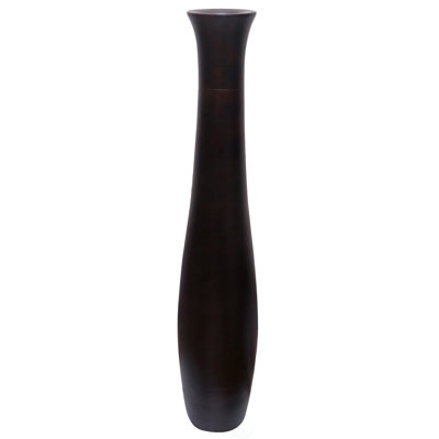 Wood Floor Vase