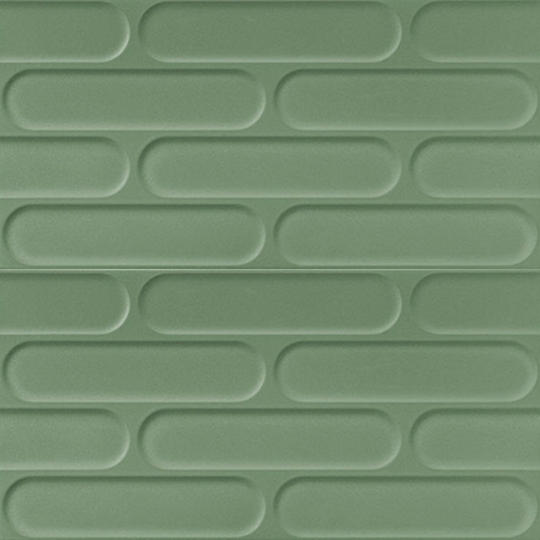 Biscotti 12" x 24" Wall Tile, Salvia Green