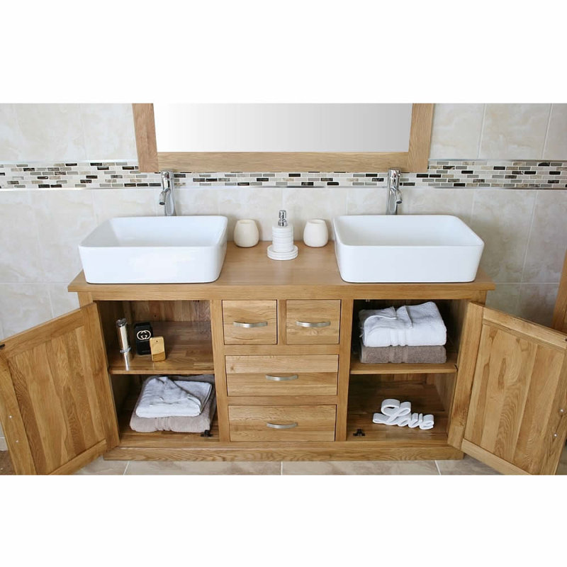 Ellis 1430mm Single Bathroom Vanity with Vessel Ceramic Basin