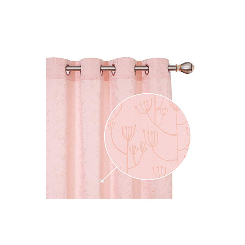 Blackout Curtain Pair, 140cm wide x 280cm high, Pink