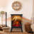  Electric Fireplace Stove Heater With Electronic Temperature Control
