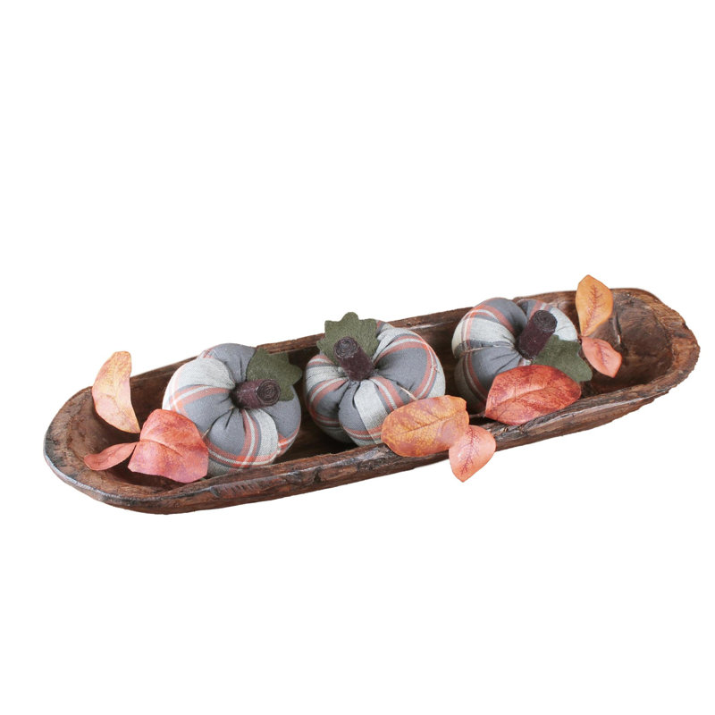 Ensemble de 3 mini citrouilles F Fall Sky