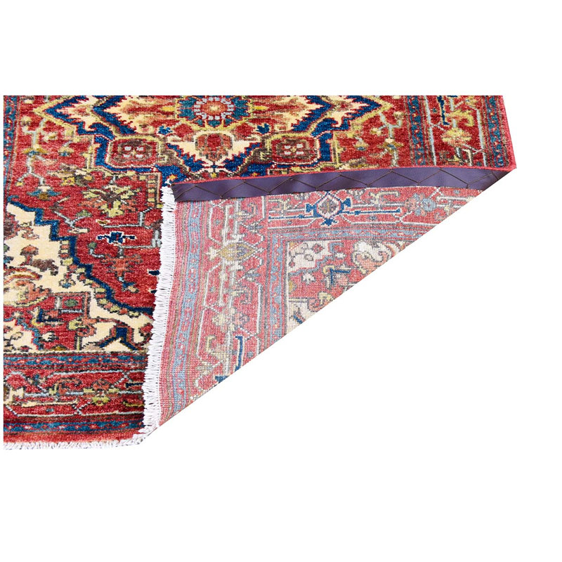 Elegant Handmade Wool Oriental Area Rug, Runner 2'6" x 10'