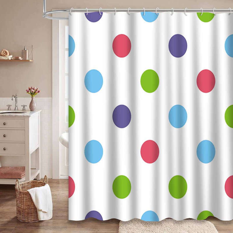 Rideau de douche Indigo, L 72 po x l 84 po