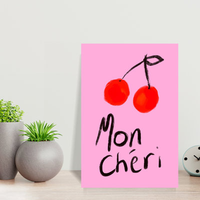Art mural Mon Cheri Cherries