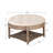 Large Round Waterproof Ottoman Coffee Table-713096451
