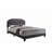Gray Fabric Bed