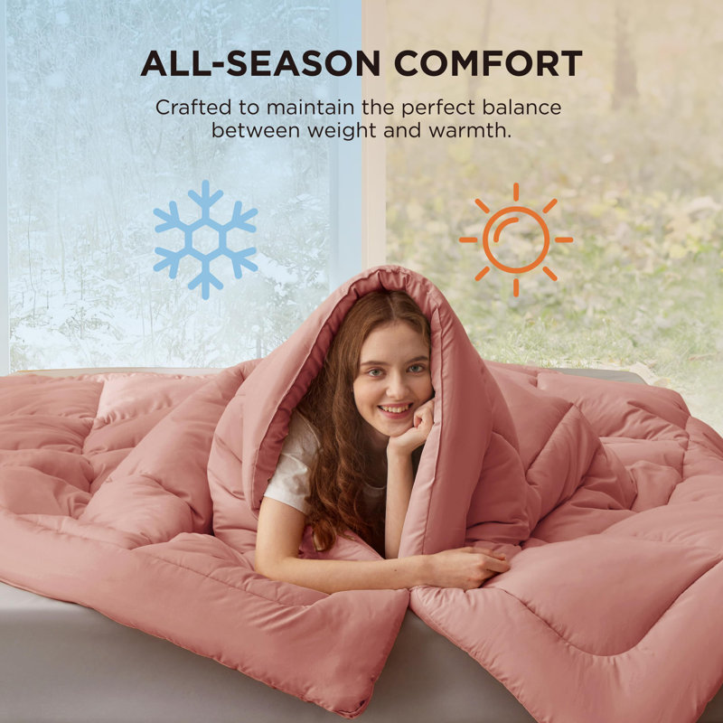 Bedsure Comforter Duvet Insert - Quilted Comforters, California King