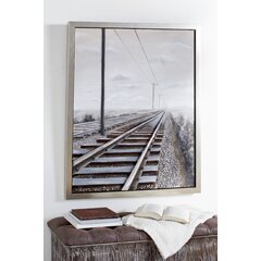 Trademark Fine Art 18 x 24 transportation Canvas Art ' Canyon Express ' by Bigelow Illustrations