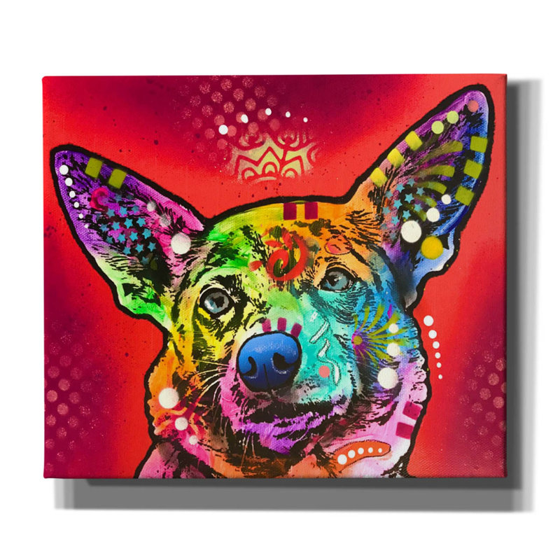«Doggo Ears Red» par Dean Russo