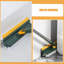 Brosse à récurer pour plancher à long manche 4 en 1
