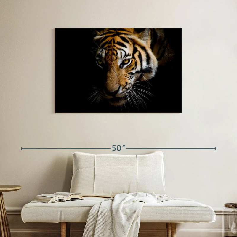 Brampt Sumatran Tiger, 26" H x 39" W