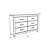 Granville 3 Piece Bedroom Set In Light Gray Wood-1212345570