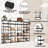 24 Pair Stackable Shoe Rack