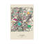 Athens, Greece Map by Ayse Deniz Akerman - Print on Canvas-1767063984-1767063987
