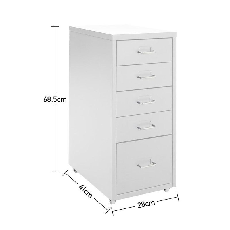 Metal Rectangle Accent Cabinet