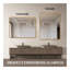 Miroir de bar rectangulaire en métal-540520132-540520137