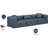 Houswerth Upholstered Sectional Reversible-94884228