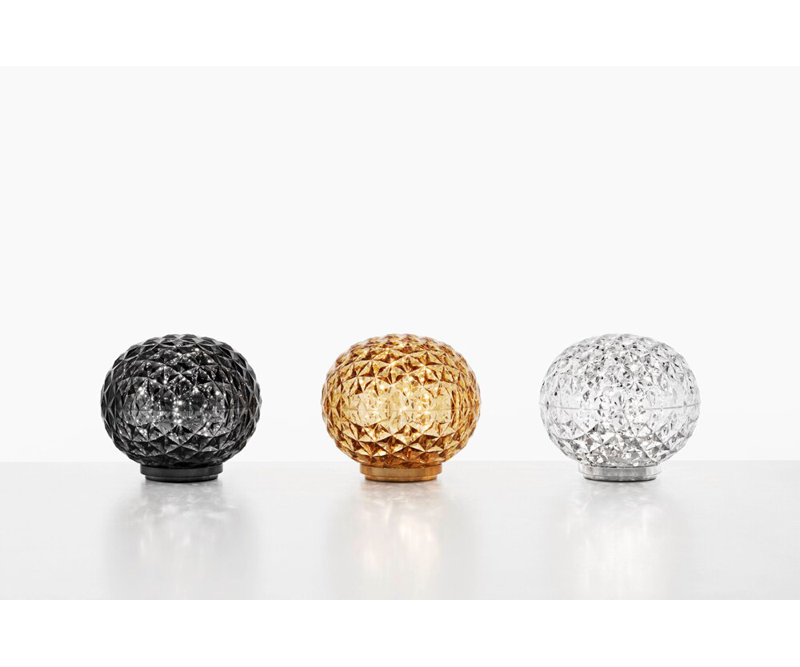 Planet LED Table Lamp, Smoke