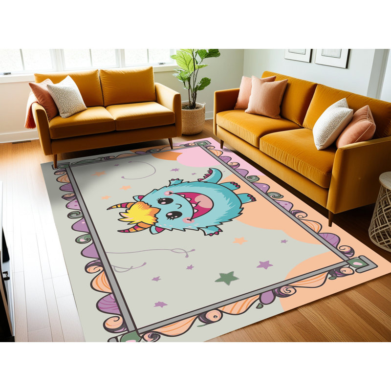 Tapis de Noël lavable The Holiday Aisle®, Rectangulaire 2 pi x 3 pi