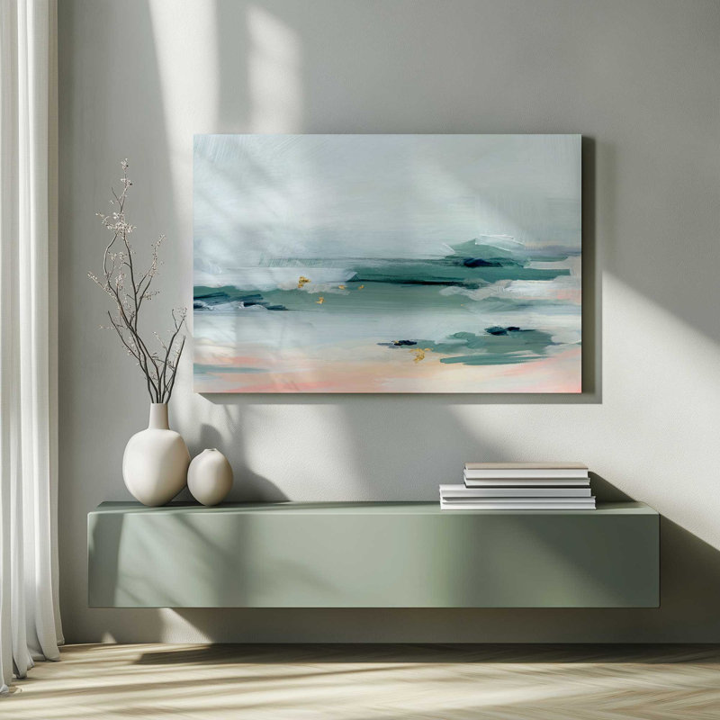Serene C Courants I sur toile tendue, H 8 po x l 12 po