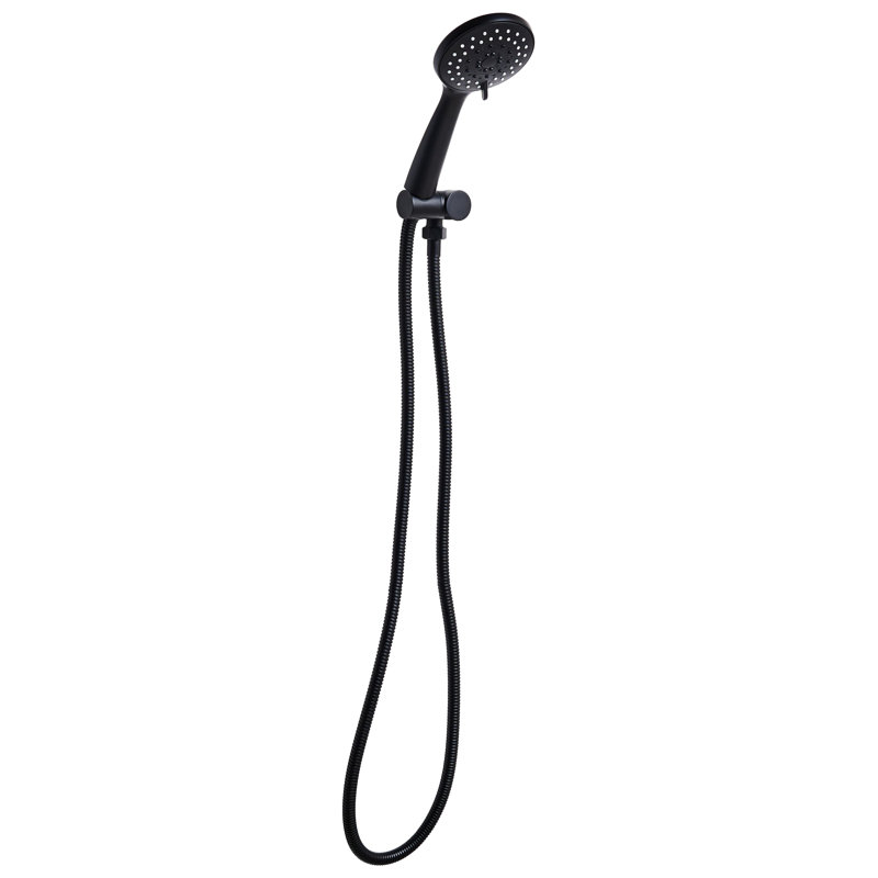 Shower Head and Hose Kit TAMUSHAL, Matte Black
