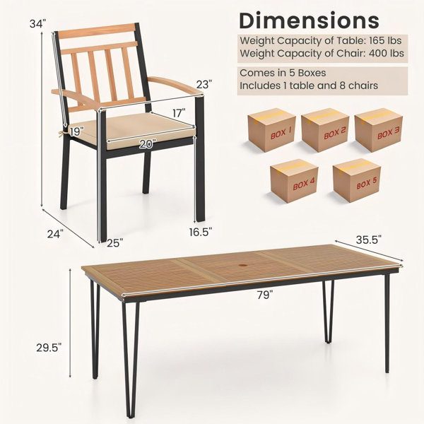 Dimensions du produit