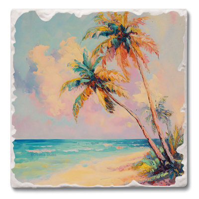 Dessous de verre Coastal Scene