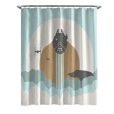 Star Wars adult shower curtain